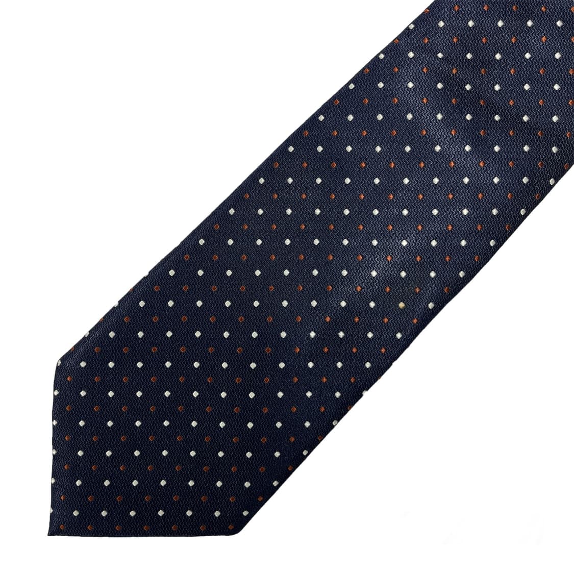정품 명품 제냐 넥타이 9.5cm 어두운 네이비 컬러 상품이미지1