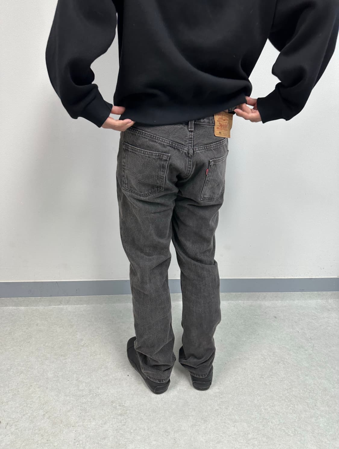 90s 리바이스 501 흑청 상품이미지4