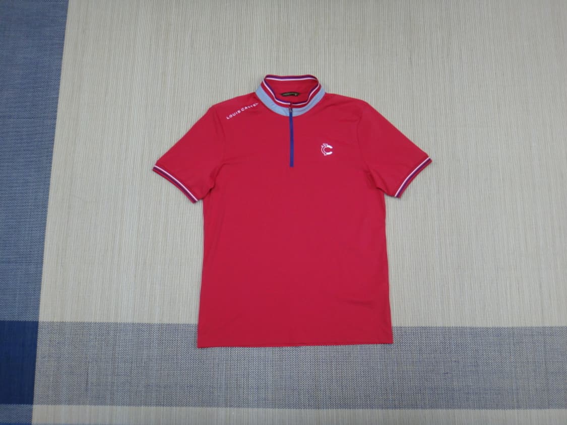 (100) 루이까스텔 남성 헨리넥 반팔 스판 티셔츠 상품이미지1