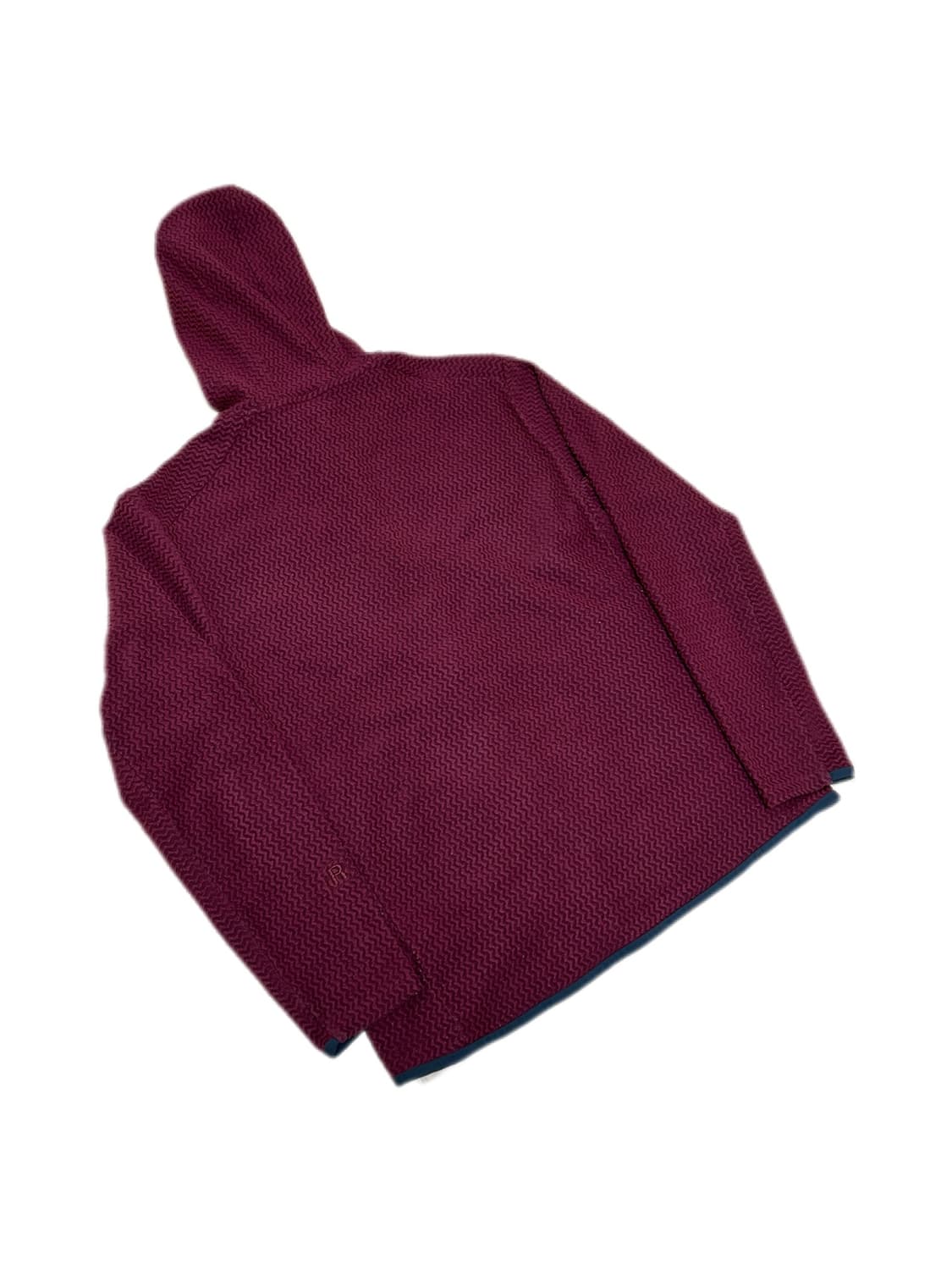 파타고니아 버건디 R1 후드집업 자켓 상품이미지3