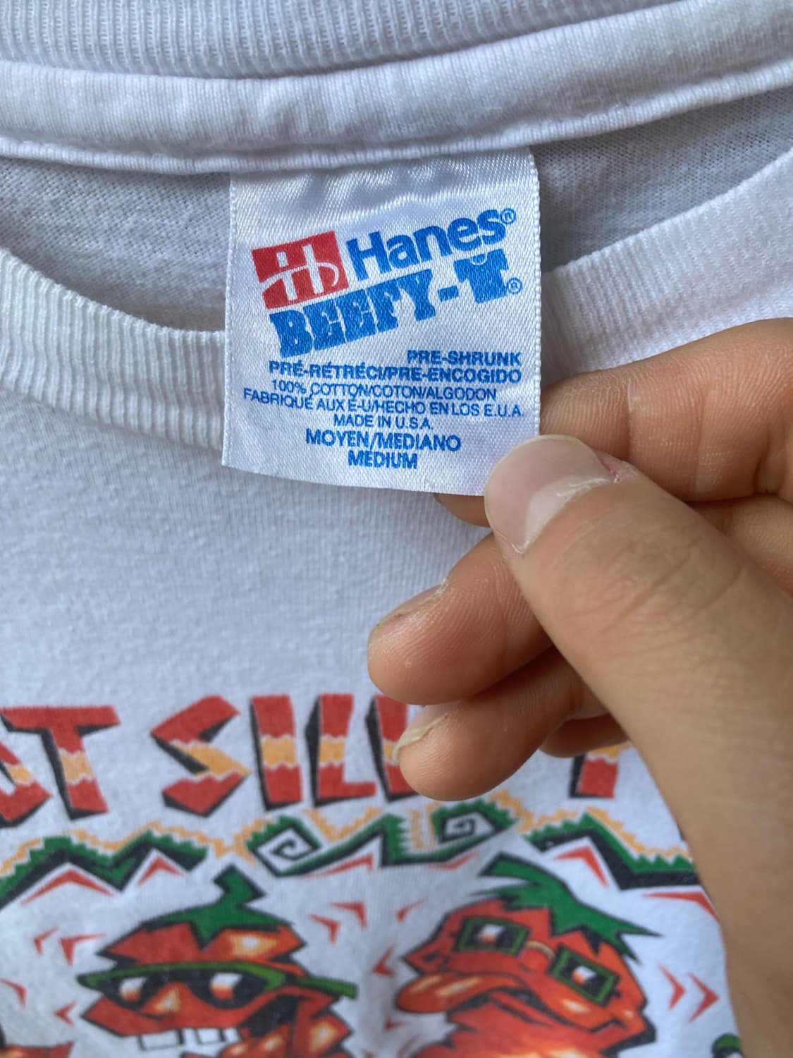 90s RED HOT SILLY PEPPERS tshirt 상품이미지3