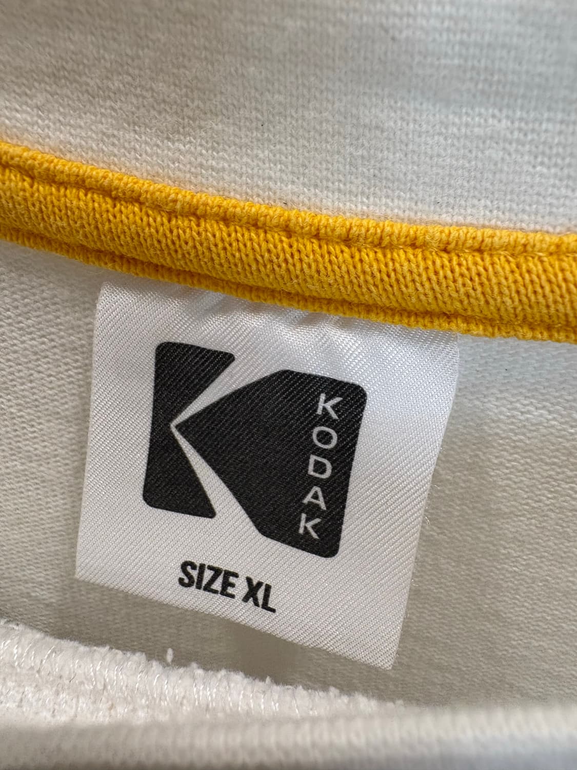 GU x 코닥(Kodak) 컬래버레이션 빅 로고 반팔 티셔츠 상품이미지3