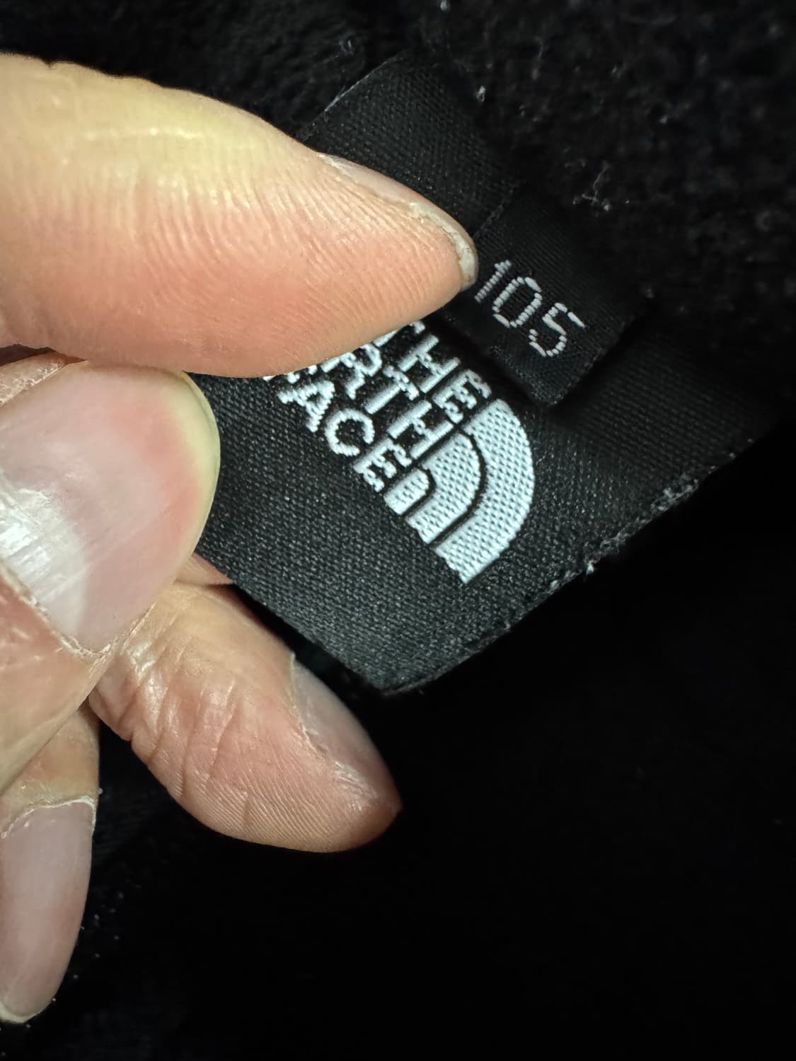 노스페이스 그레이 배색 플리스 집업 자켓 XL 상품이미지3