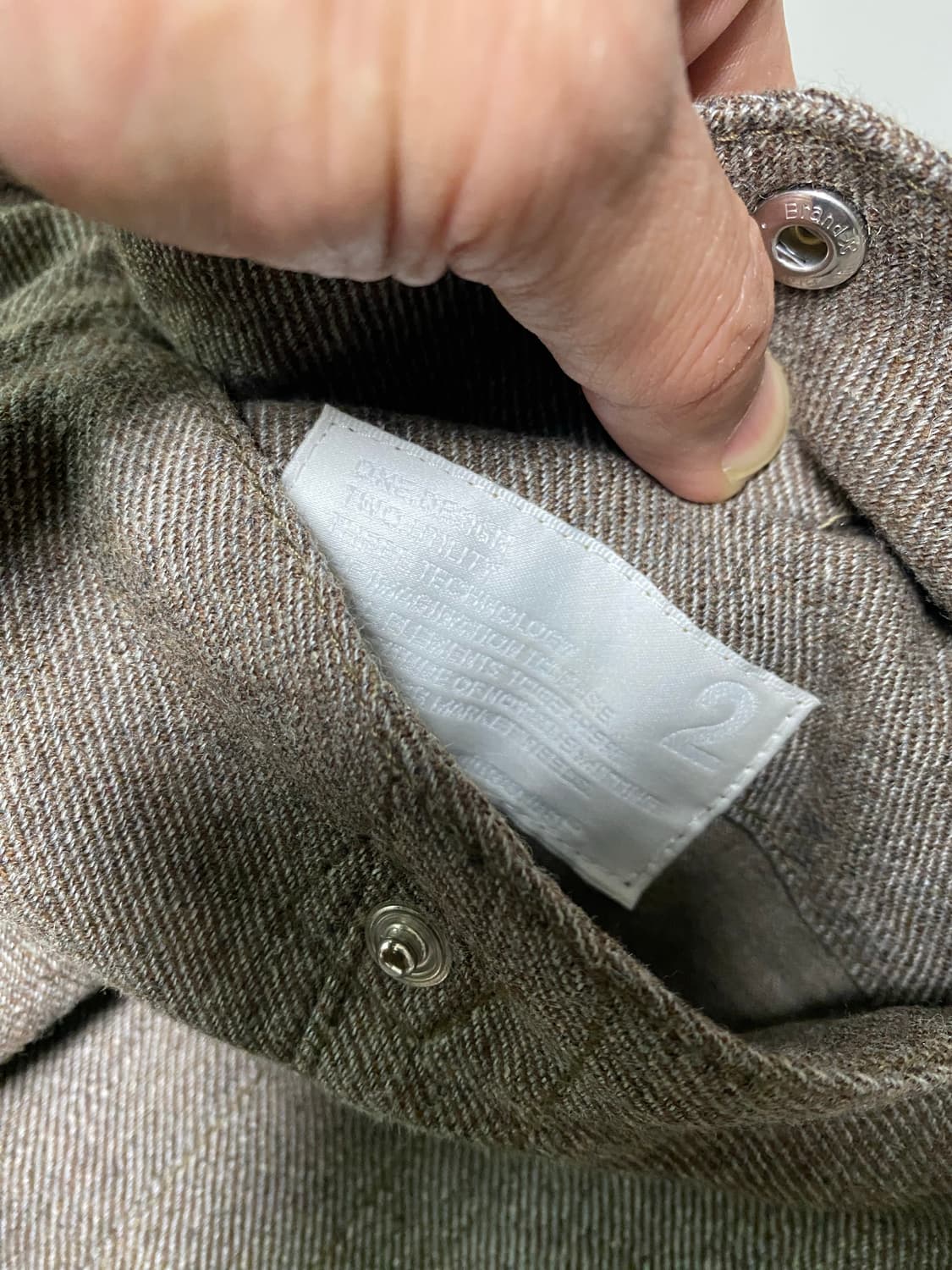 화이트마운티니어링 헤링본 팬츠 2 상품이미지7