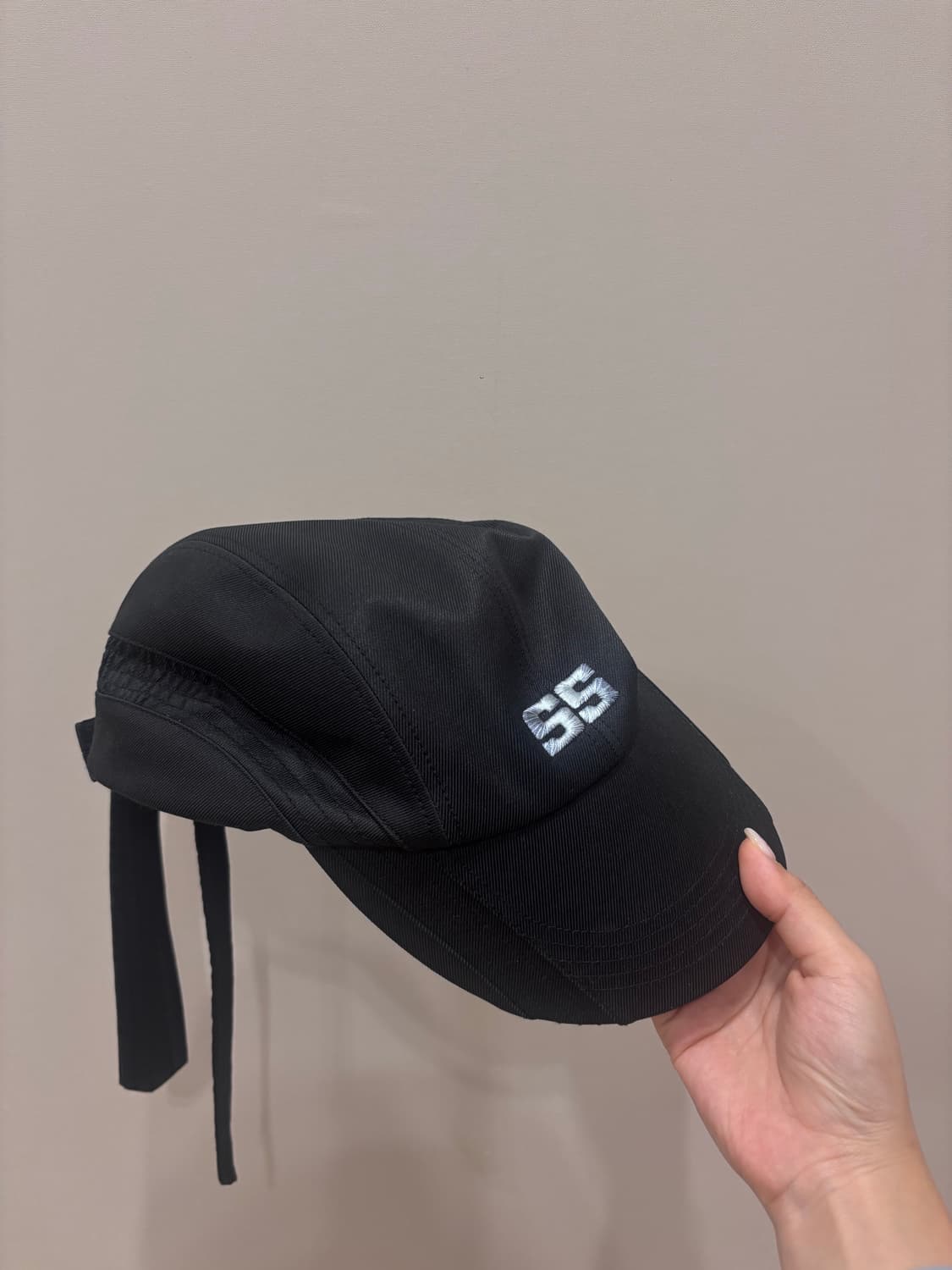 어티슈 atiissu 포니테일 캡 Black 상품이미지3