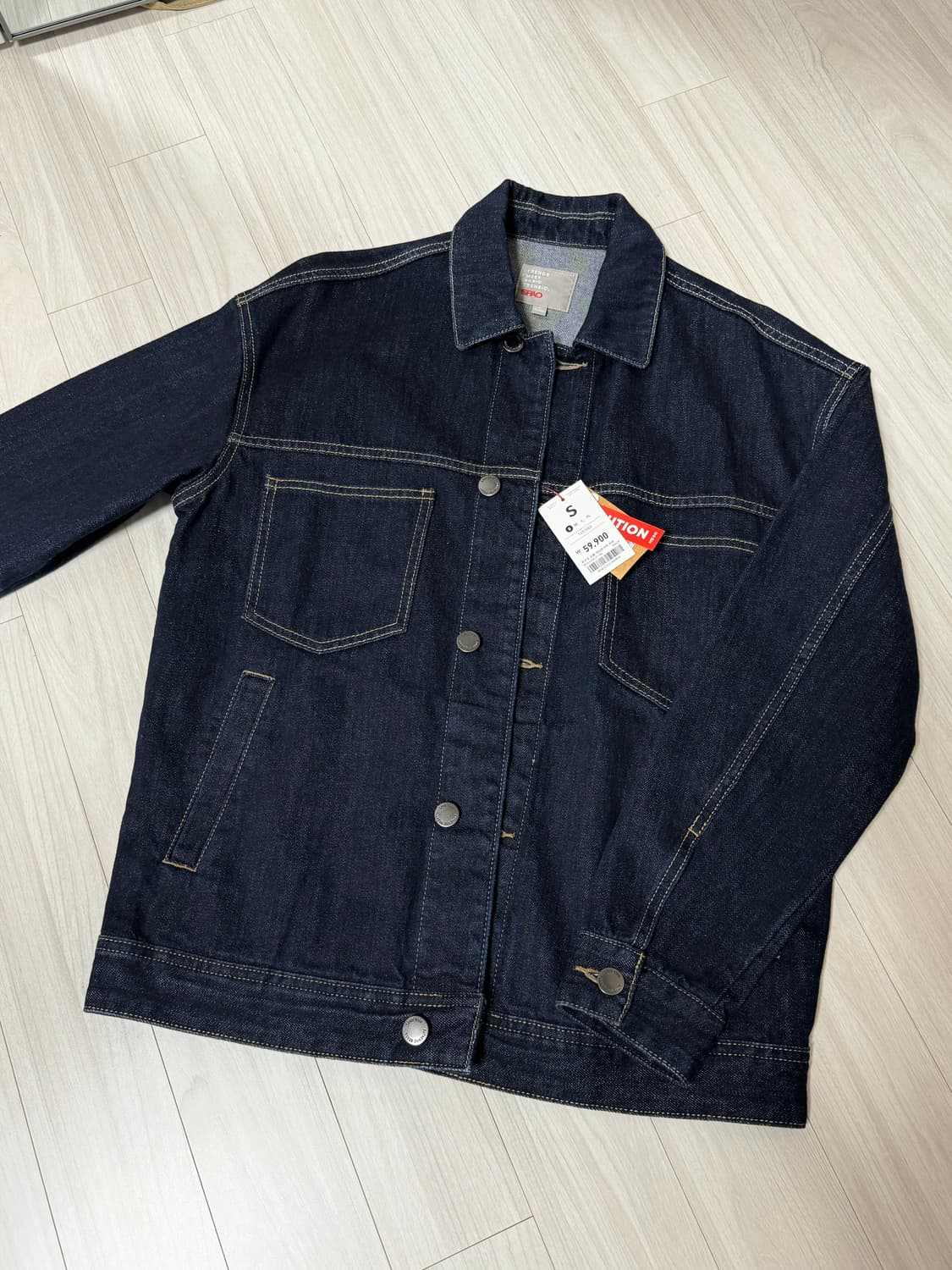 스파오 데님자켓 청자켓 트러커 자켓💙 상품이미지1