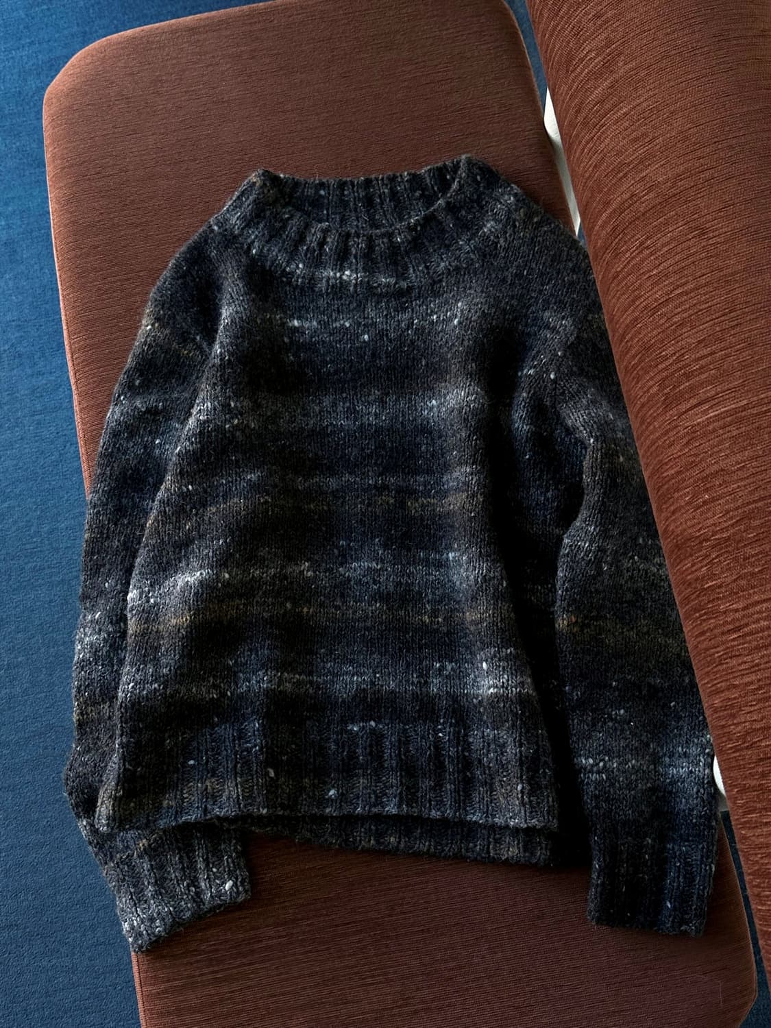 Brushed fabric sparkle knit P/O 상품이미지1