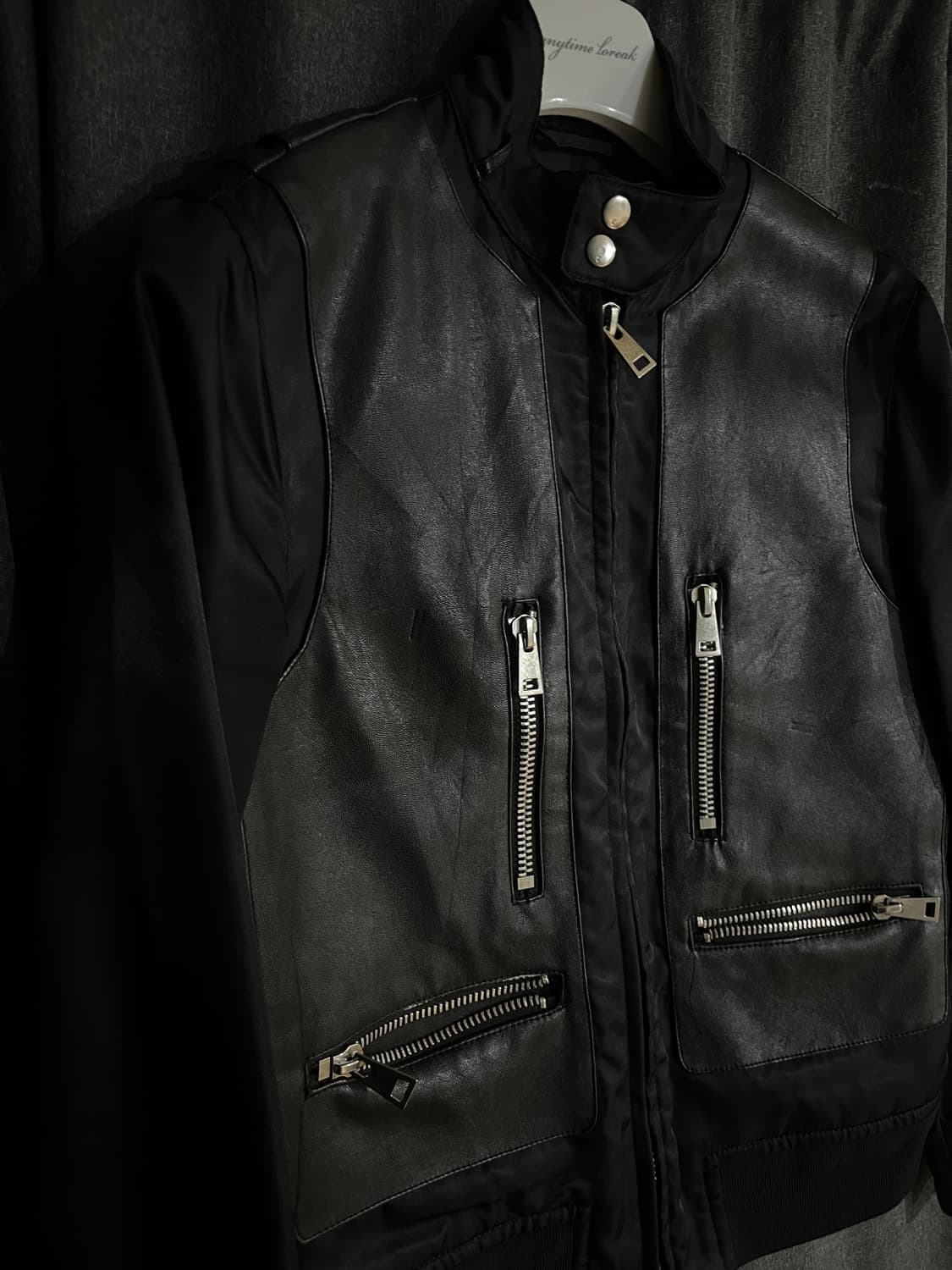 Vintage leather 자켓 상품이미지1