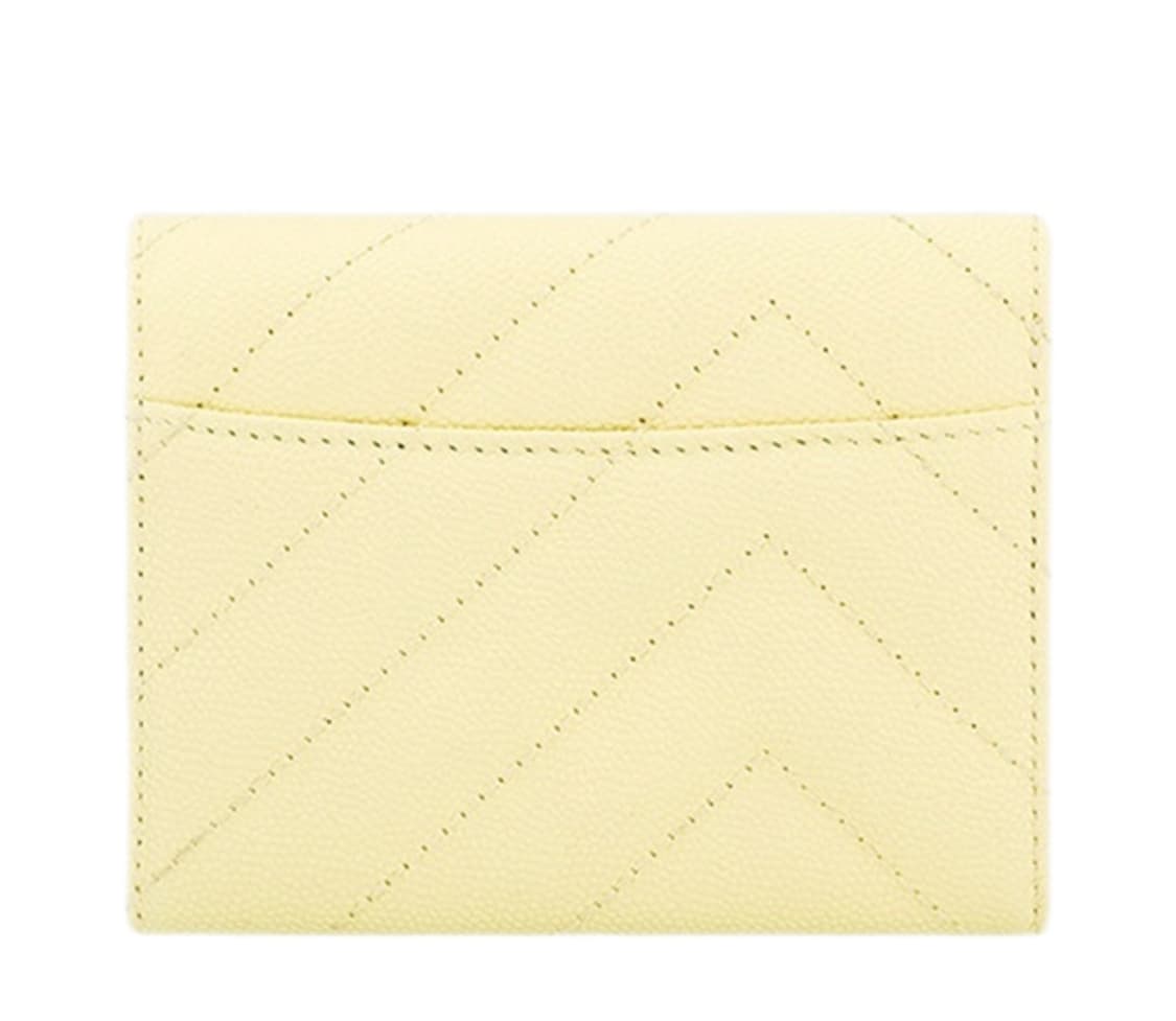 루이까또즈 퀼팅 지갑 옐로우 상품이미지4
