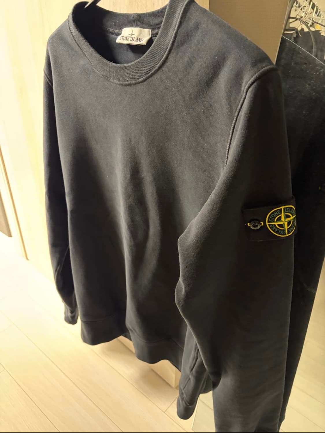 스톤아일랜드 로고와펜 맨투맨 L 상품이미지1