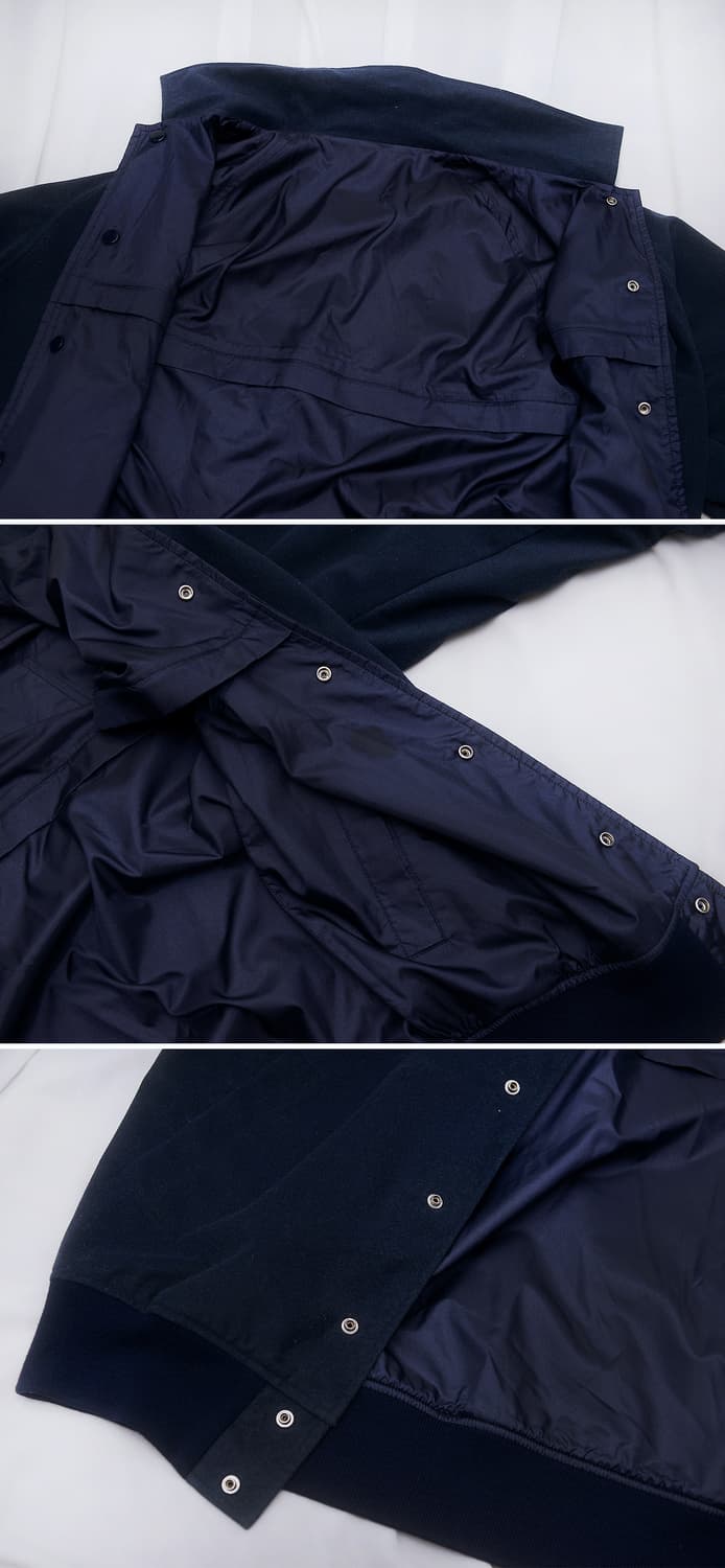 데상트 재팬 오리지널 양면 버튼 울자켓.우븐자켓 (100) 상품이미지9