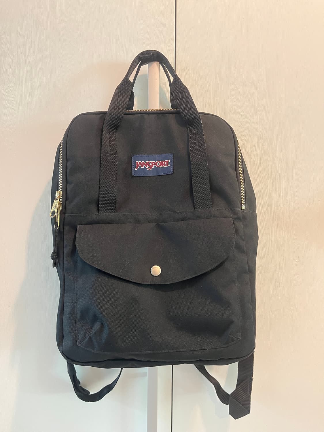 잔스포츠 jansport 블랙 검정색 백팩 / 토트백 노트북 상품이미지1
