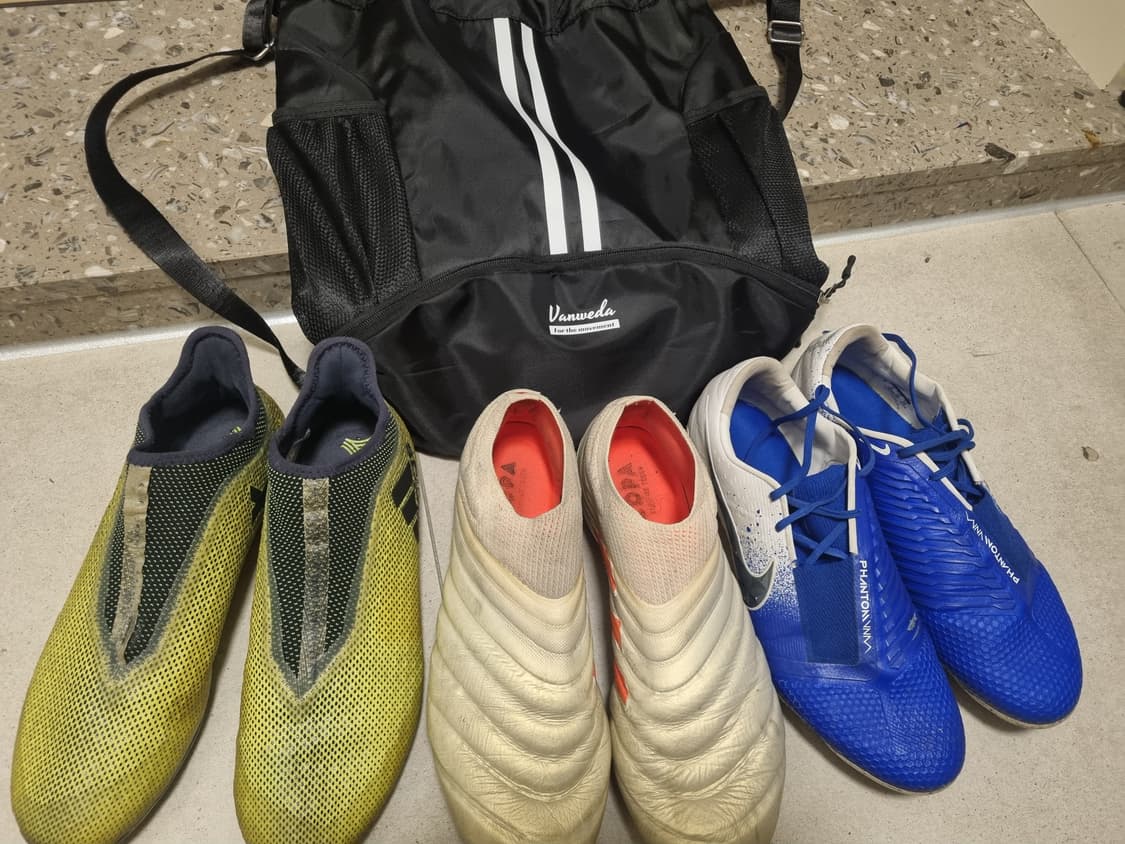 축구화 일괄(가방포함) 상품이미지1