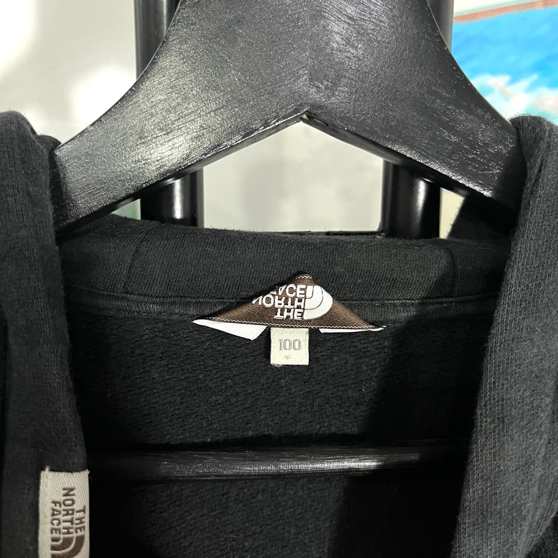 노스페이스 자수로고 후드티 상품이미지5