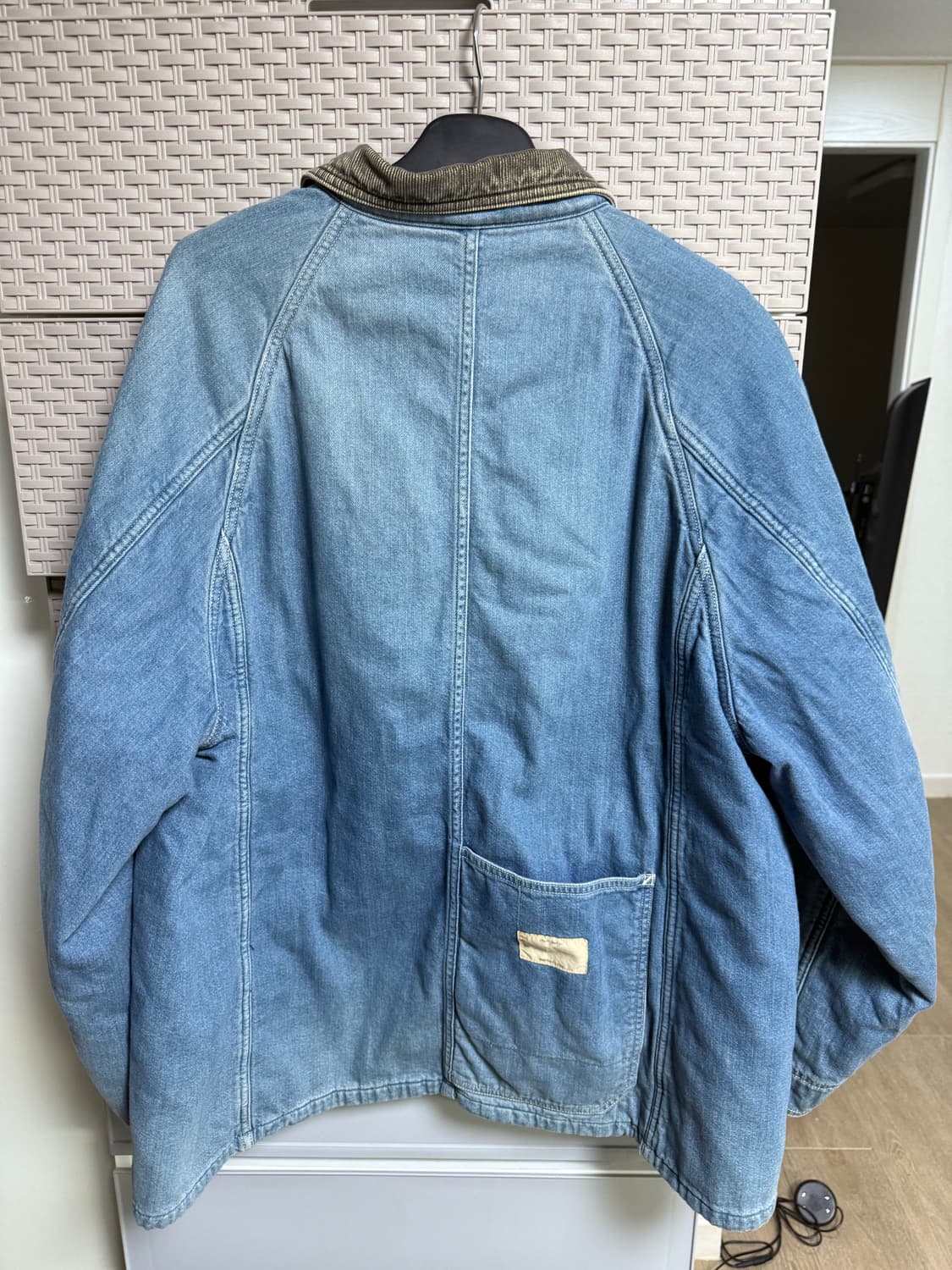 캐피탈 cactus 데님 퀼팅 커버올 3사이즈 상품이미지7