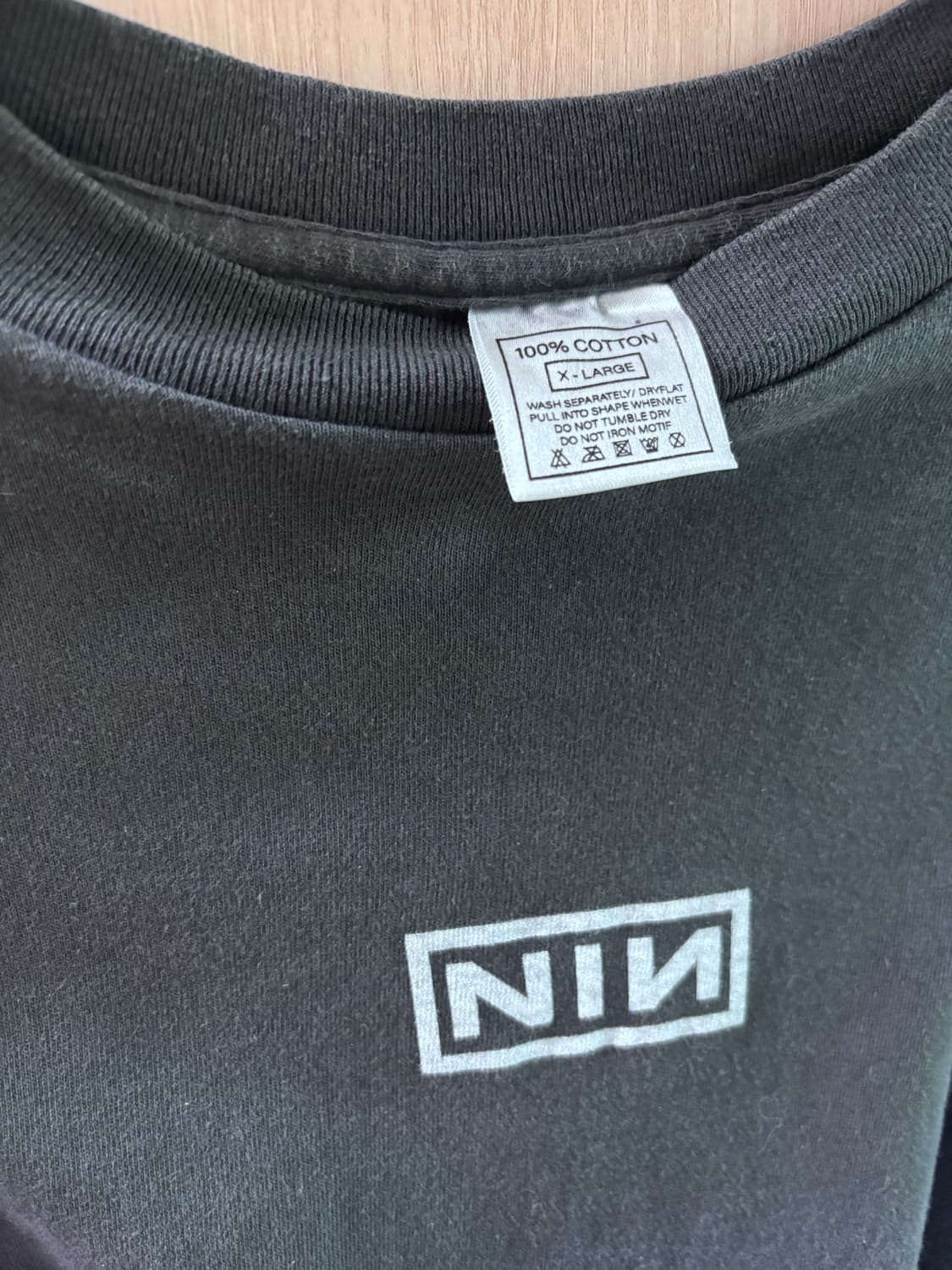 90s Nine Inch Nails (NIN) 나인인치네일스 긴팔 티셔츠 상품이미지2