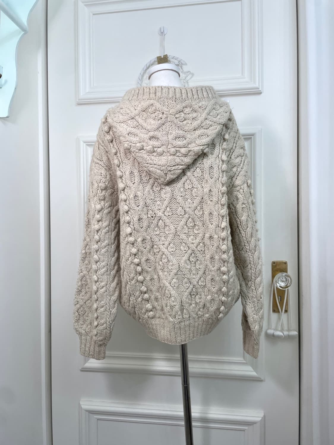 beigeivory pongpong hoodie pocket wool c 상품이미지3