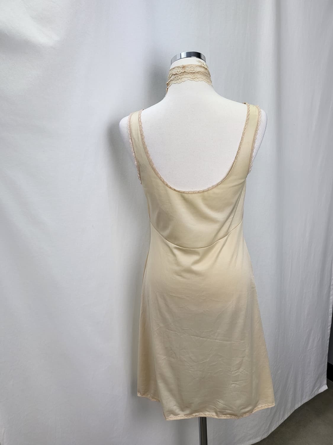 빈티지 샴페인 골드 슬립 원피스 상품이미지4