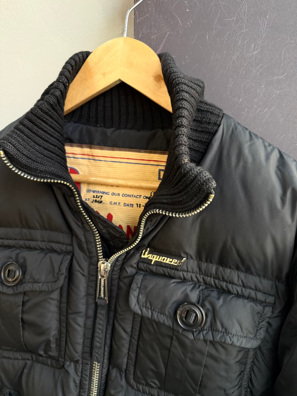 48/ 디스퀘어드 딘앤딘 콜마이너 현빈 다운패딩 상품이미지5