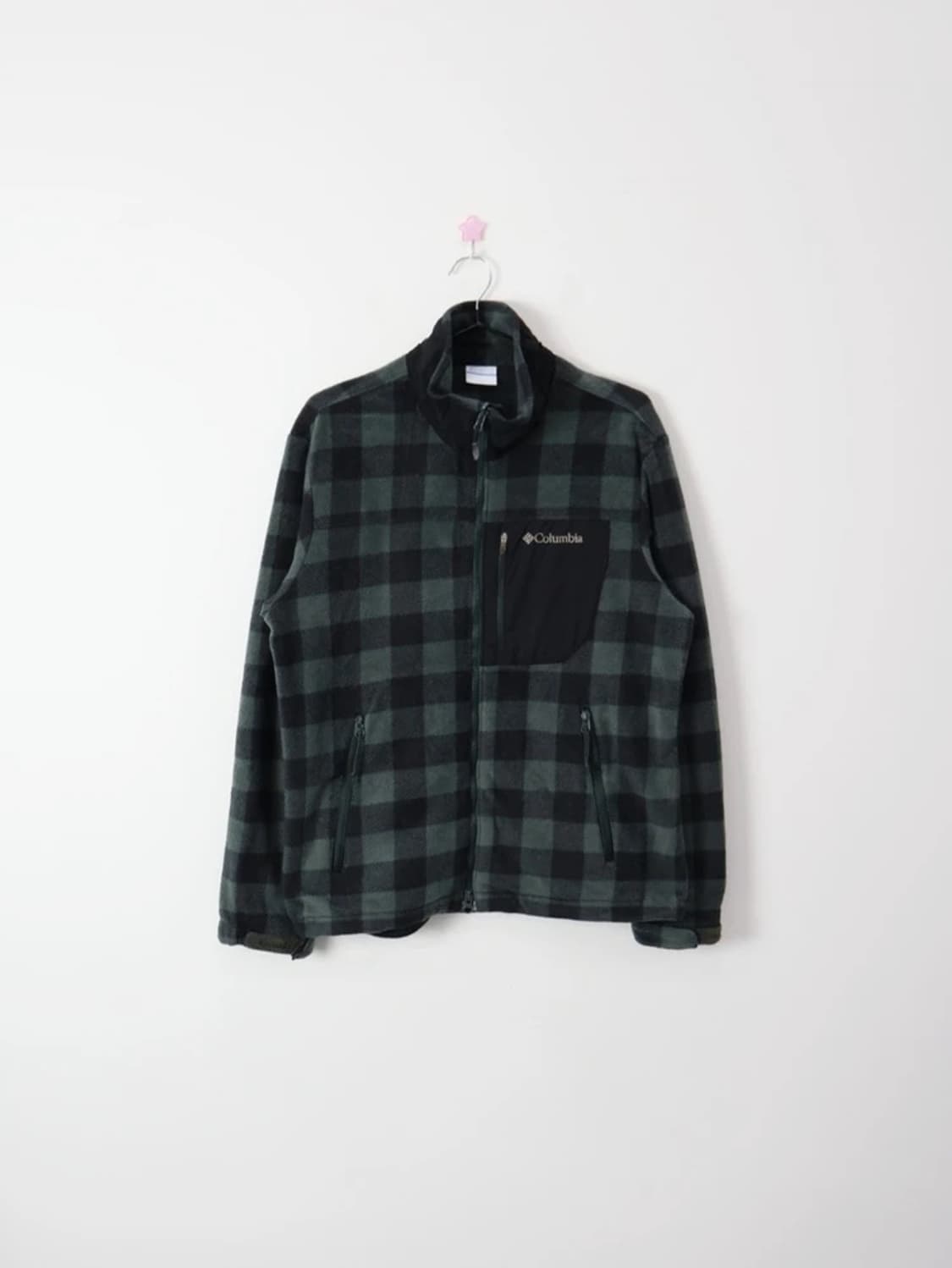 Columbia Plaid Fleece Zip Jacket 상품이미지1