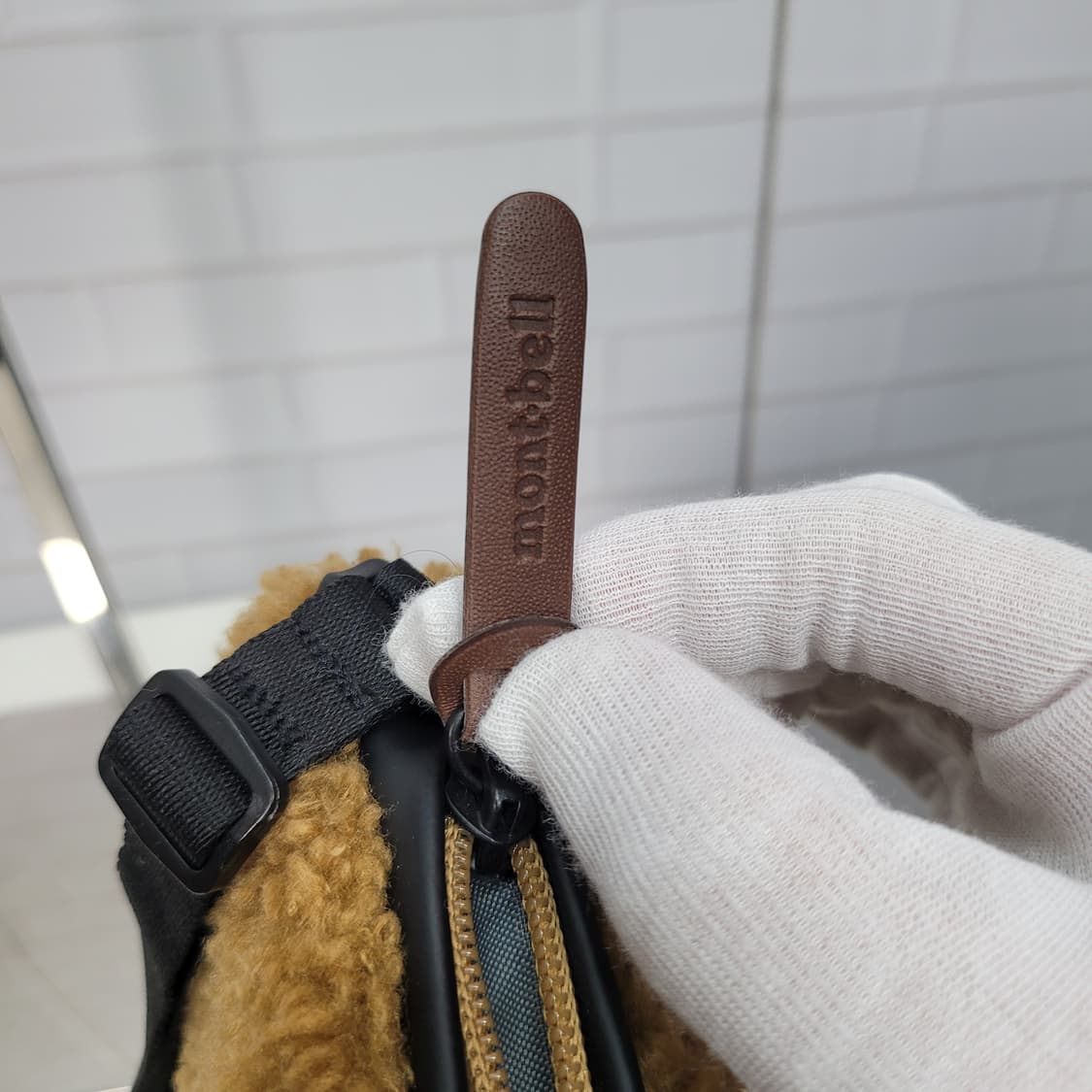 몽벨 플리스 워머 크로스백 숄더백 파우치 새상품 상품이미지5