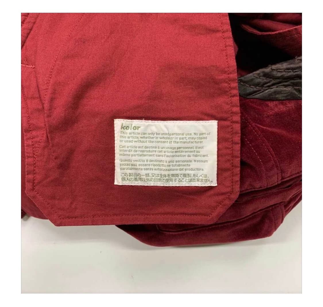 00’s Kolor Velour Shorts 상품이미지8