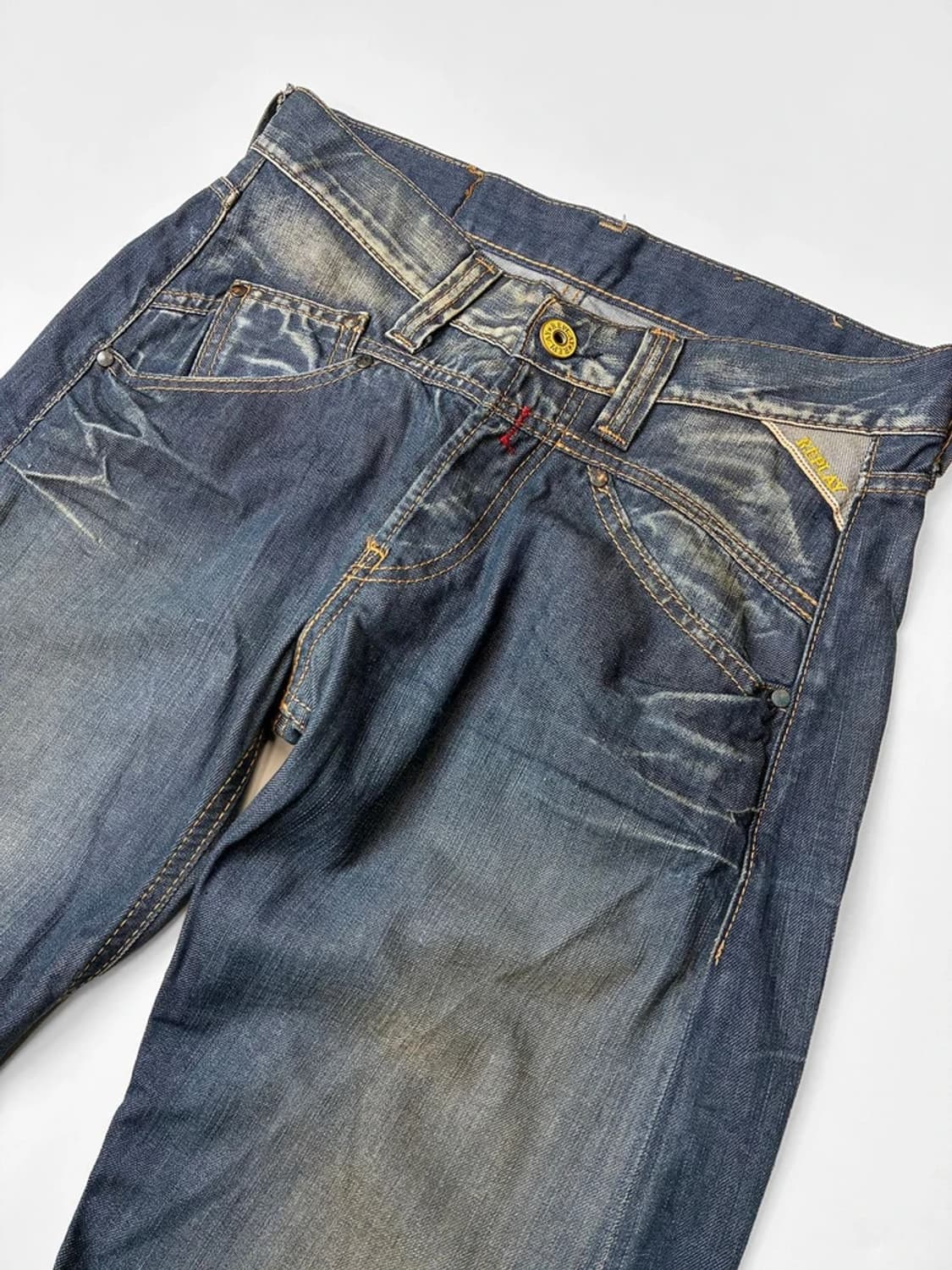 리플레이 Replay 페이딩 빈티지드 데님 팬츠 PN5568   상품이미지2