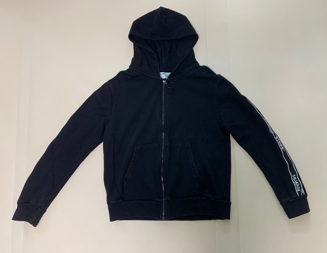 Off-White Stripe 후드집업 상품이미지1