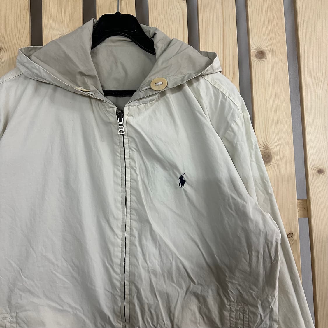 (M) 폴로 랄프로렌 베이지 양면 리버시블 후드 자켓  상품이미지8