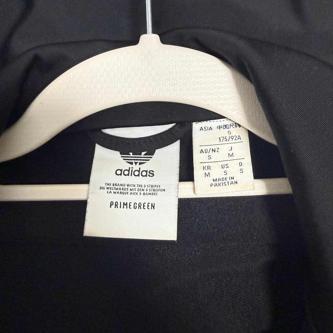 아디다스 파이어버드 져지 블랙 M 트랙탑 상품이미지3