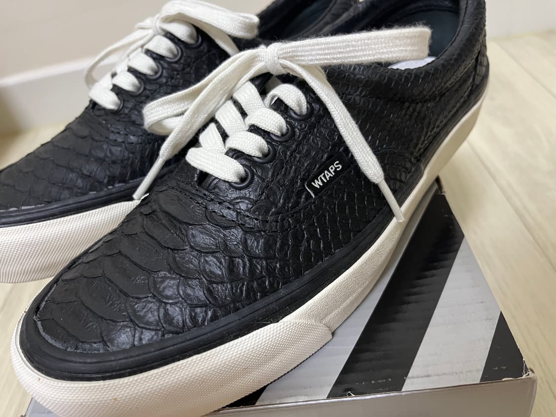 반스볼트x더블탭스 에라 아나콘다 블랙 US8 260 vans vault 상품이미지4