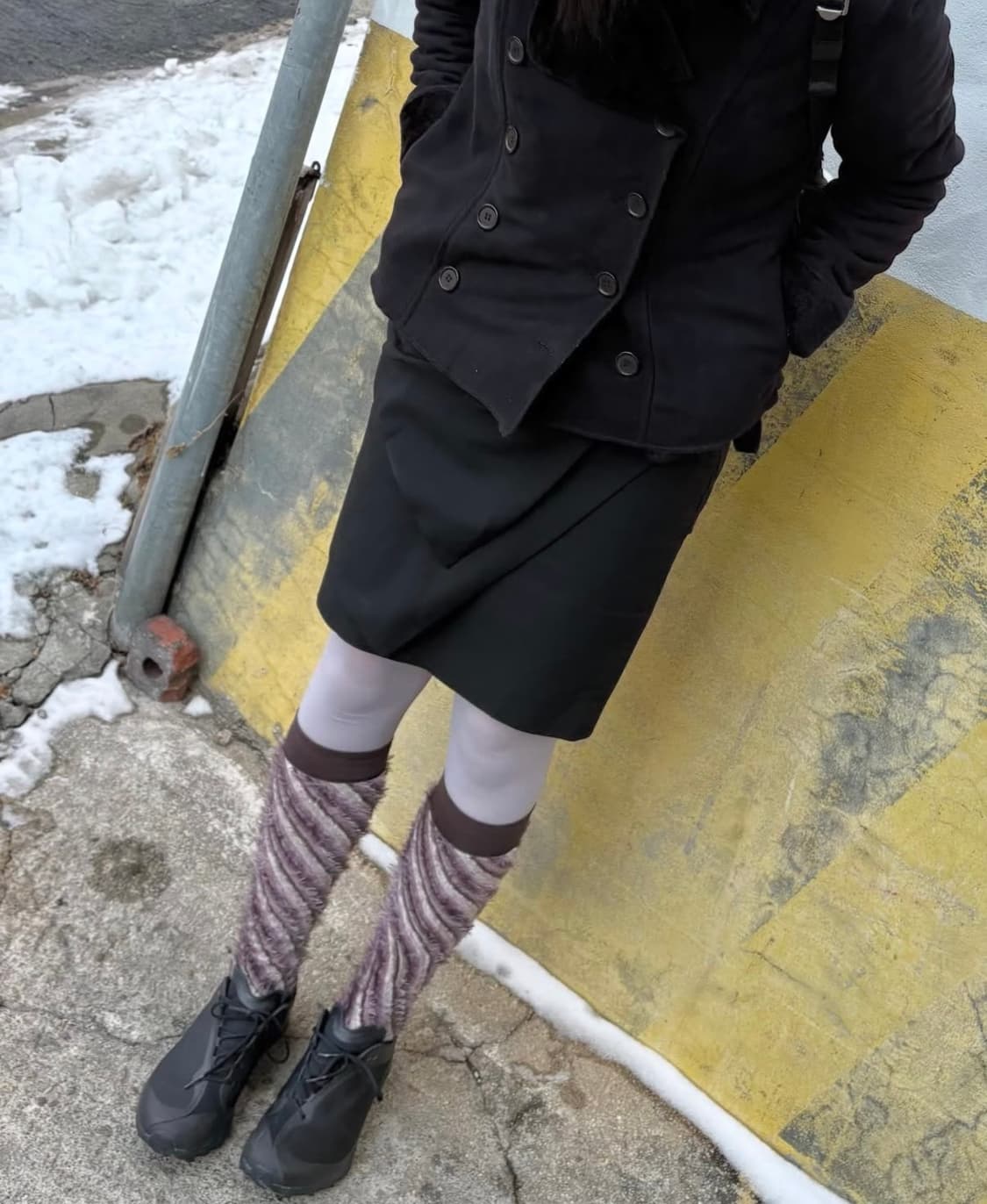 Kiwandakiwanda 푸들 니하이 삭스 상품이미지2