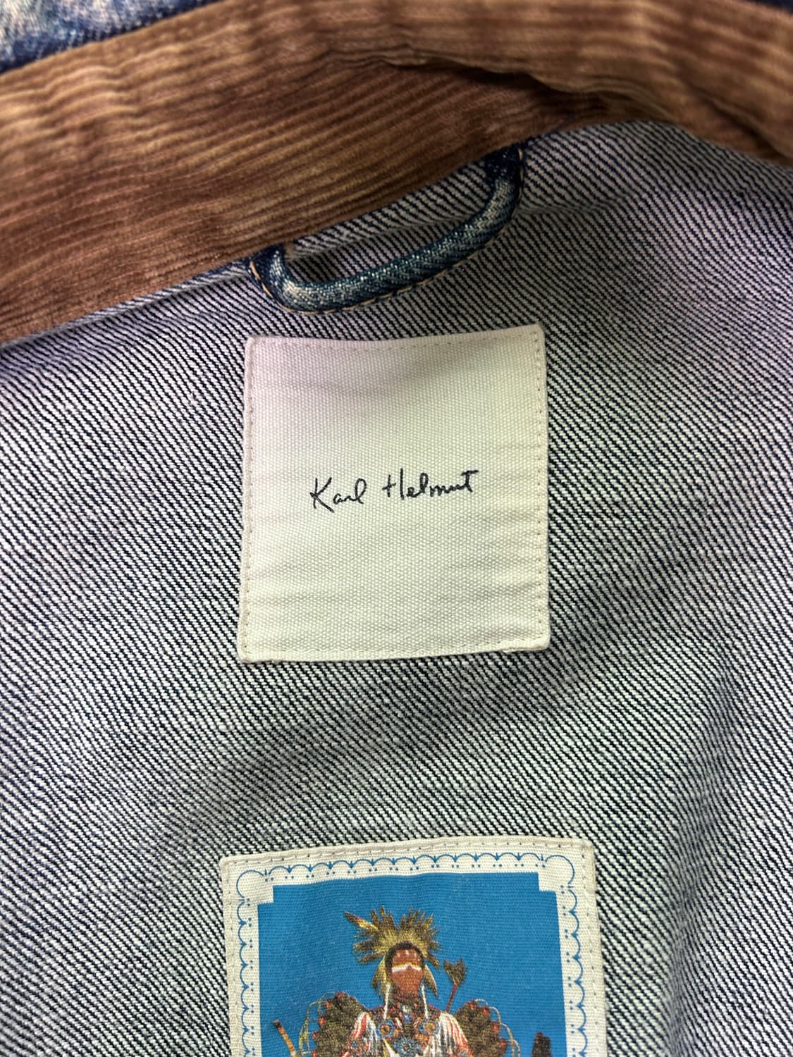 일본판 칼 헐무트 청자켓 사이즈 105 상품이미지4