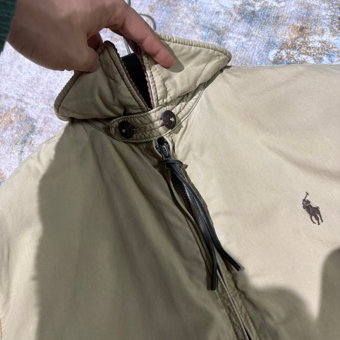 90‘s 폴로 빈티지 카라코듀로이 스윙탑자켓 상품이미지5