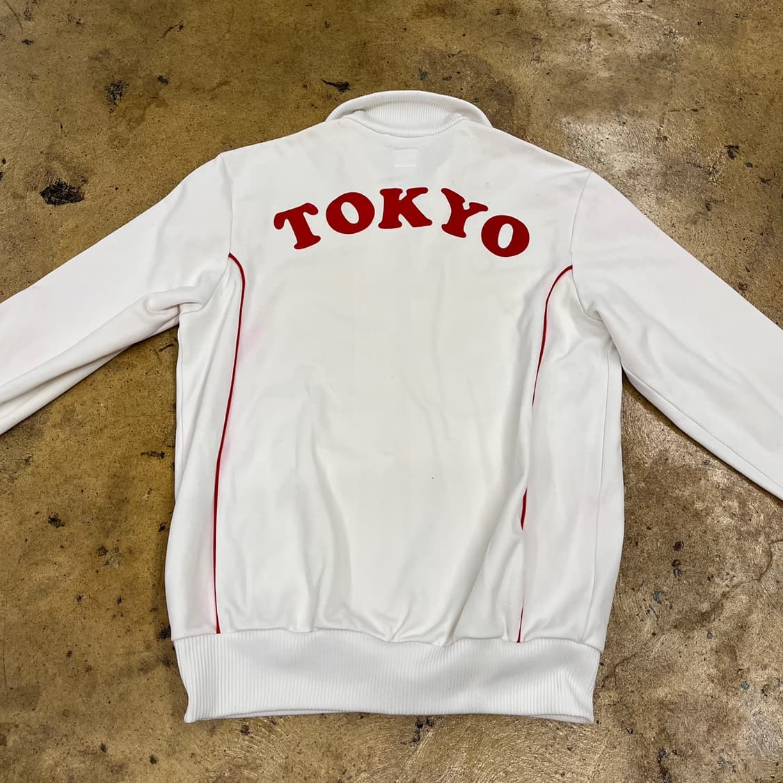 아디다스 도쿄 일본 흰빨 져지 트랙탑 95 상품이미지5
