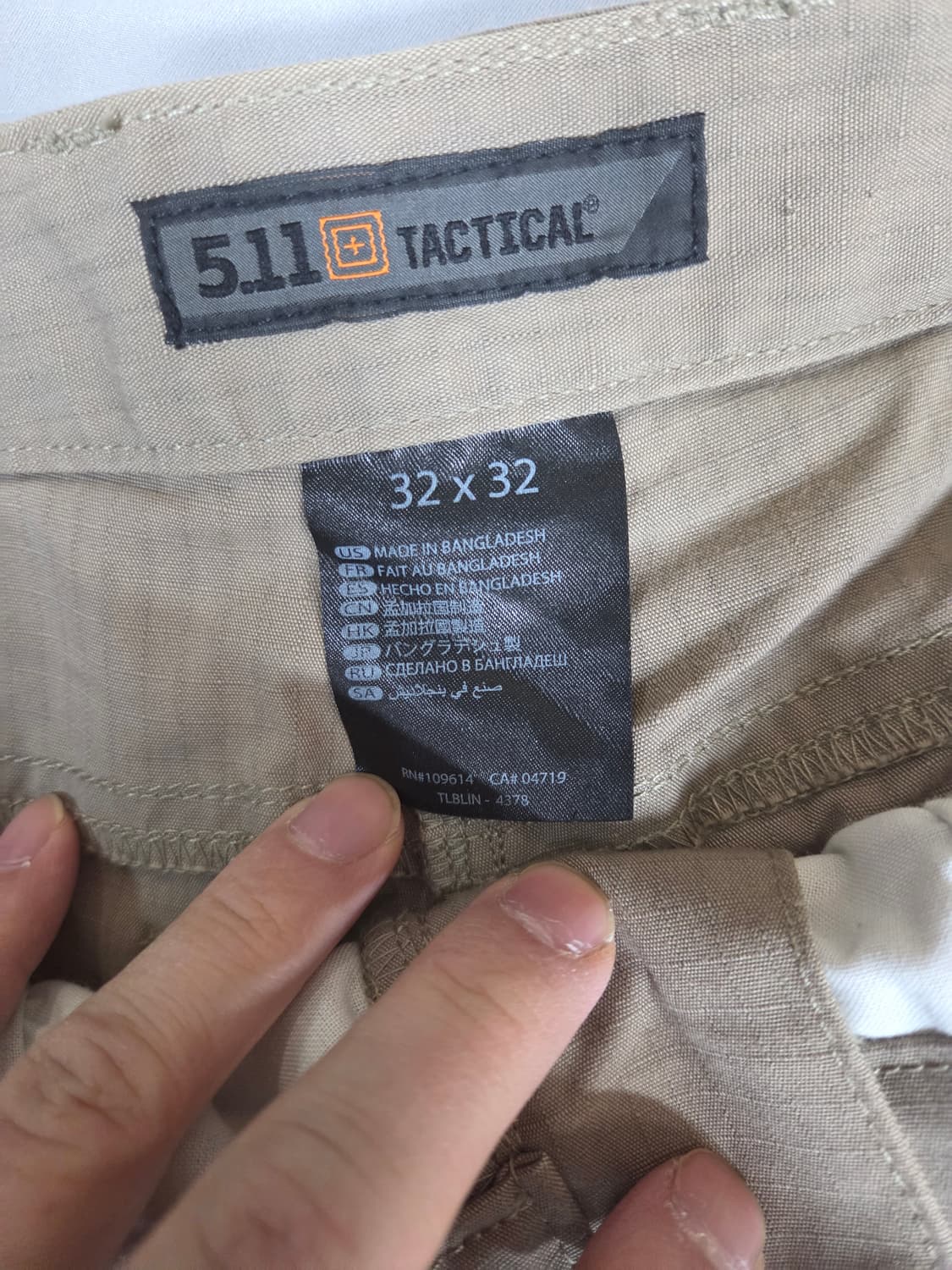 511 택티컬 립스타 팬츠 32 봄여름  상품이미지4