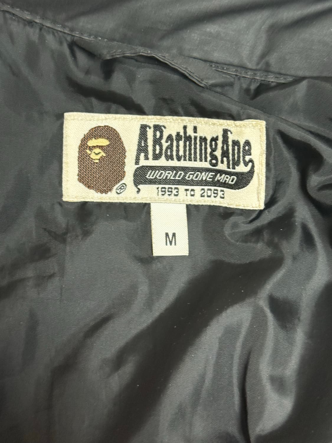 베이프 원 포인트 푸퍼 패딩 자켓 상품이미지3