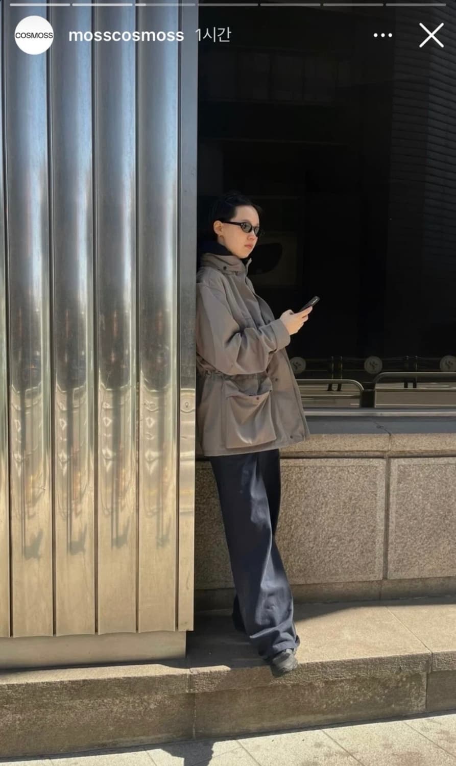 COSMOSS 코스모스 포켓 자켓 블랙 상품이미지10