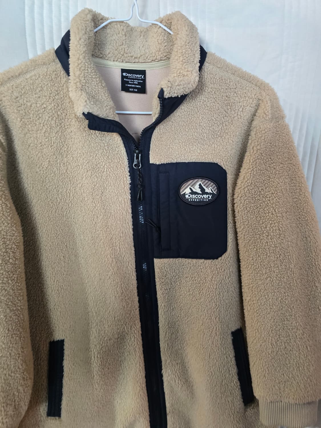 디스커버리 아동용 롱 플리스자켓  상품이미지1