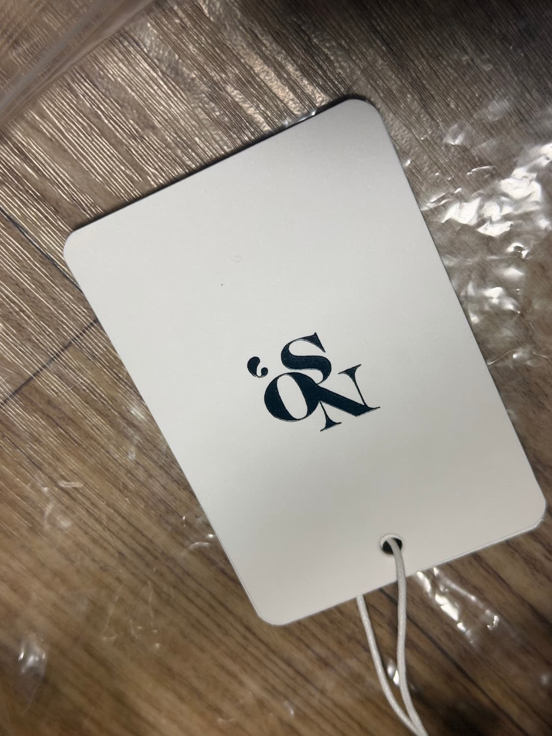 (L) NOS7 네이비 자수 후디(기모) 상품이미지2