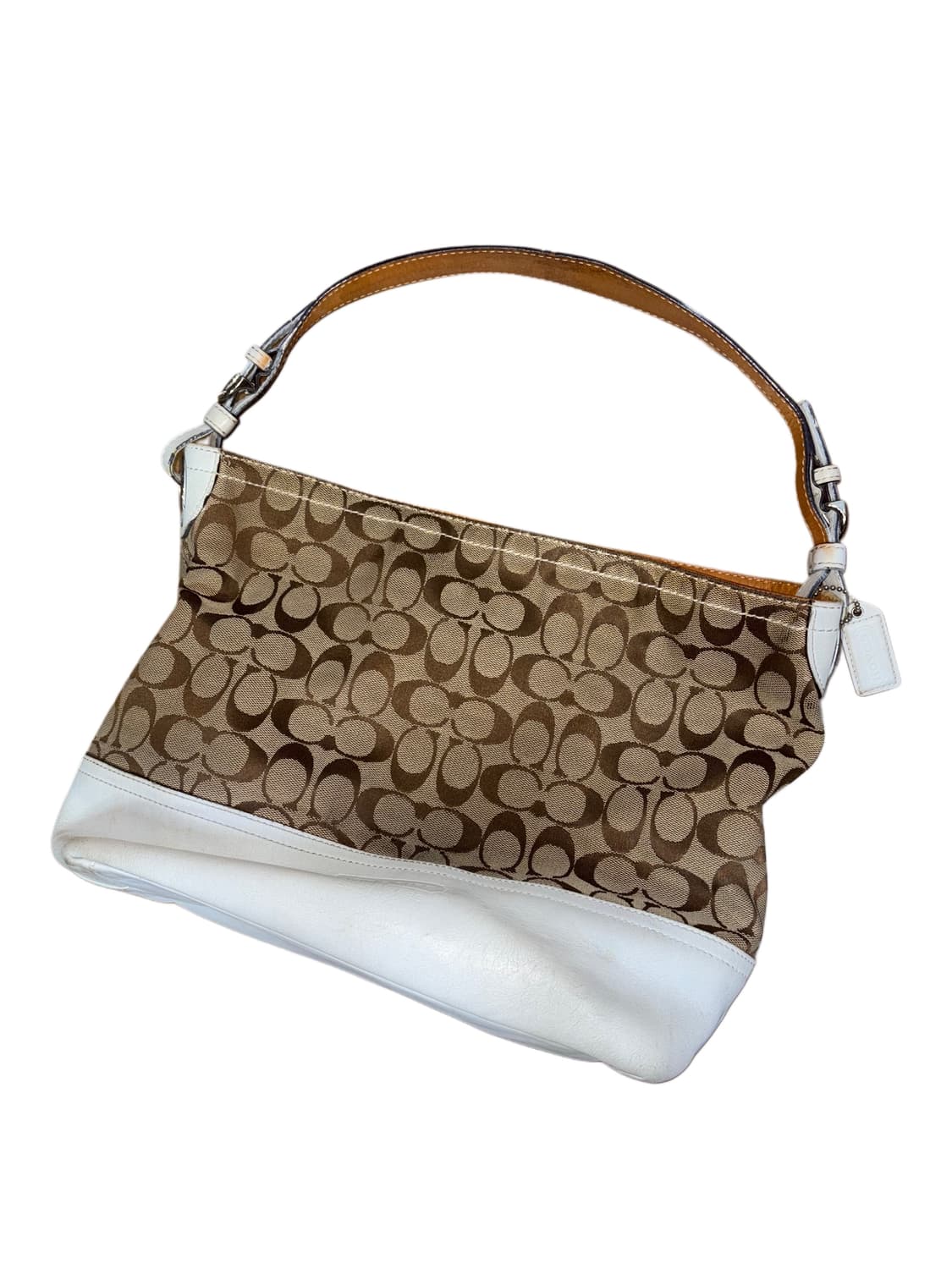 코치 시그니처 자카드 햄튼 호보 숄더백 상품이미지1