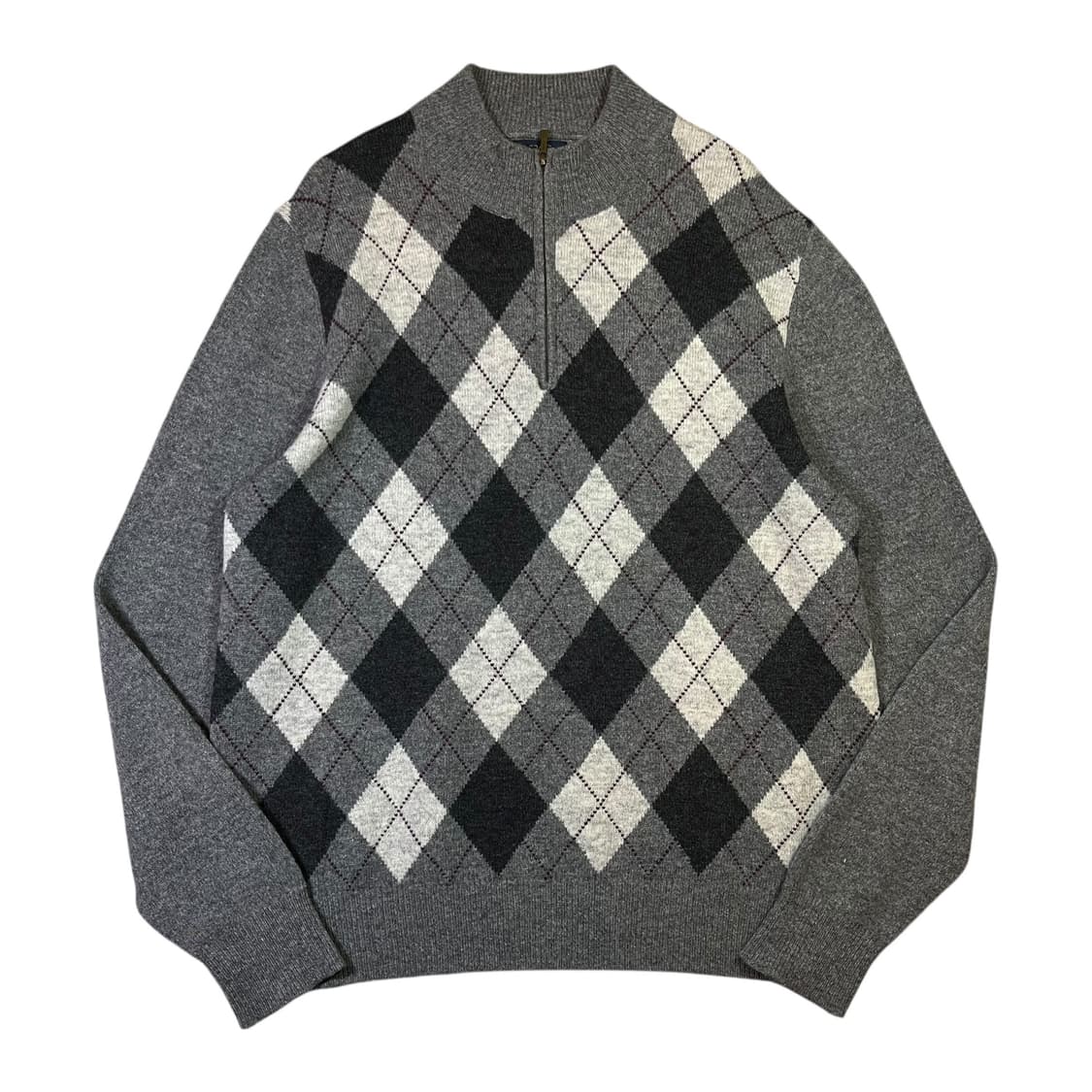 브룩스 브라더스 아가일 울 니트 상품이미지1