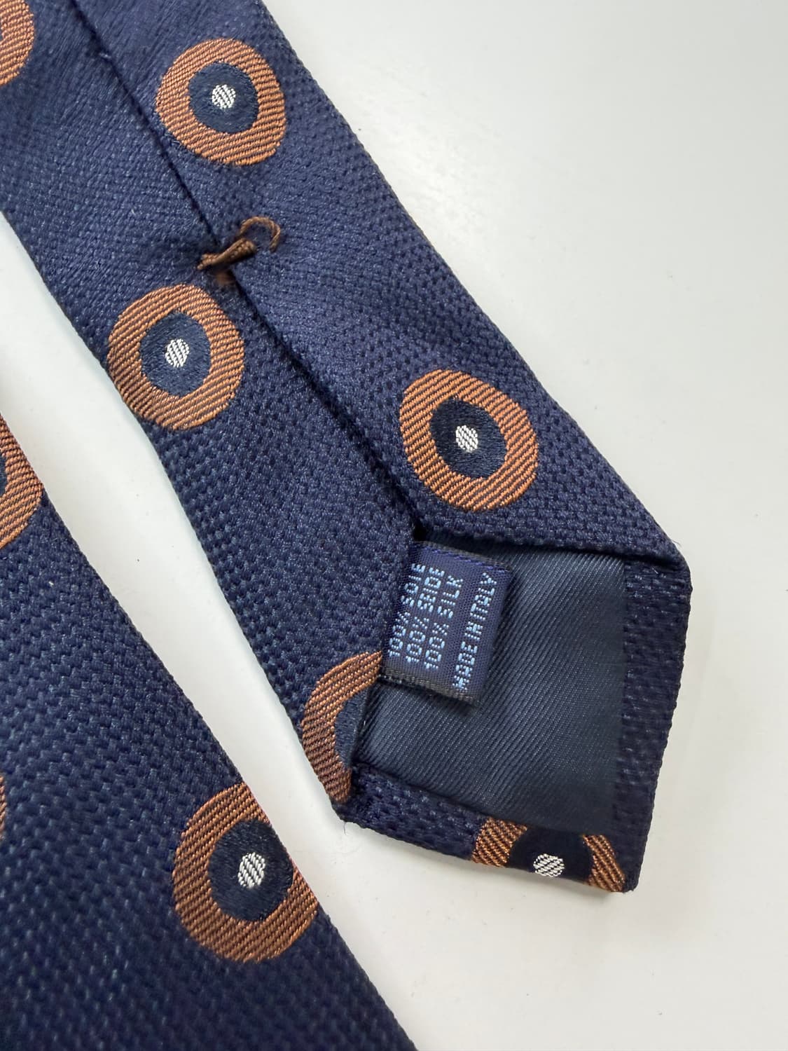 빈티지 도트패턴 실크 넥타이 8cm 상품이미지6