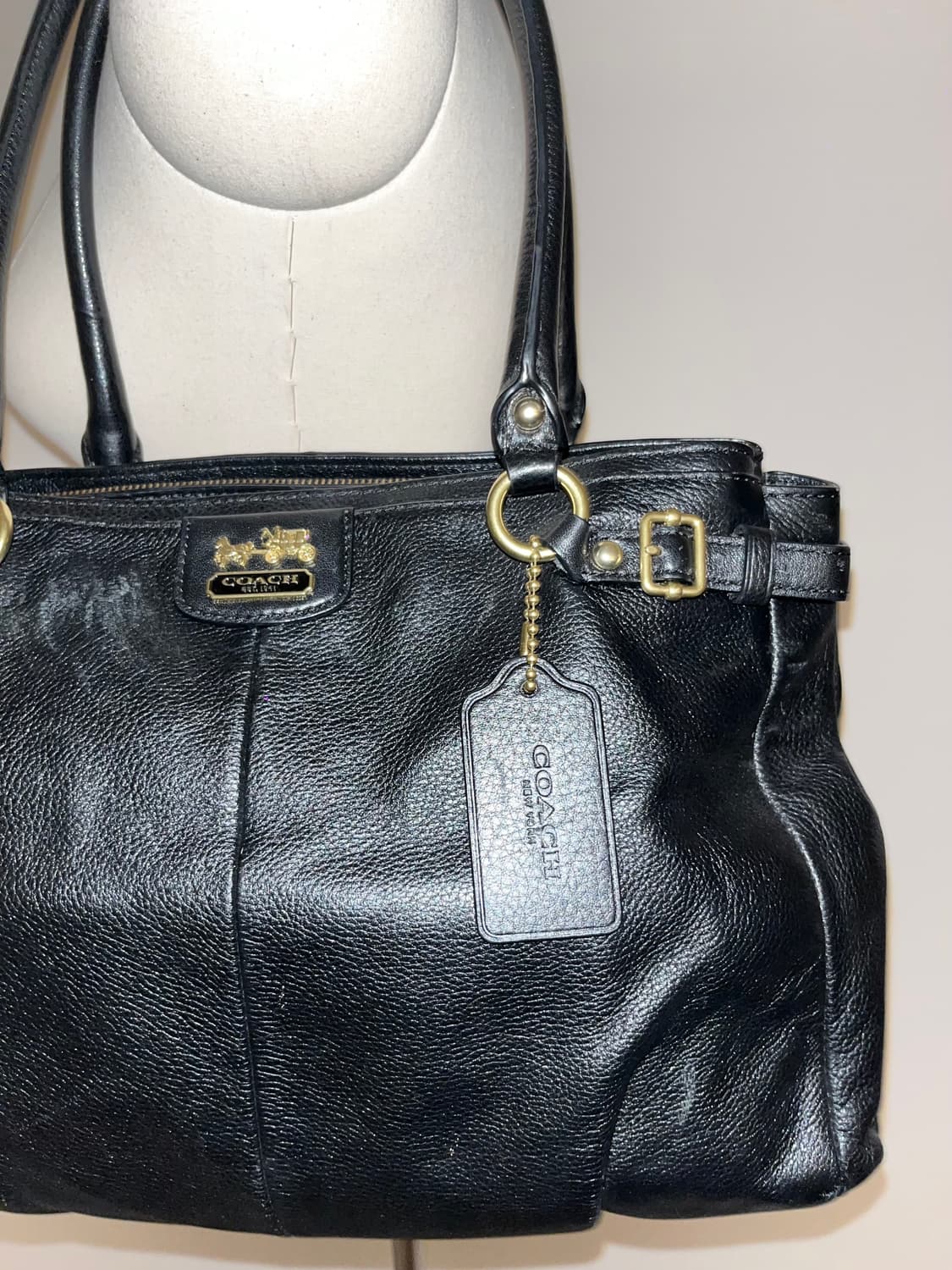 Coach All Black Shoulder bag 상품이미지7
