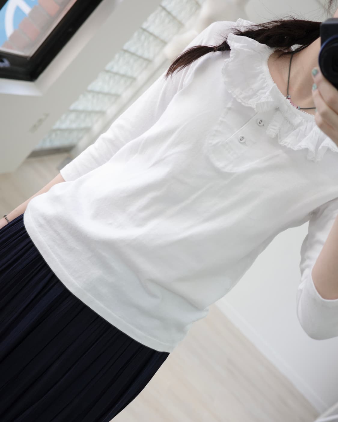 카네코 이사오 KAN EKO ISAO lace t-shirts 상품이미지3