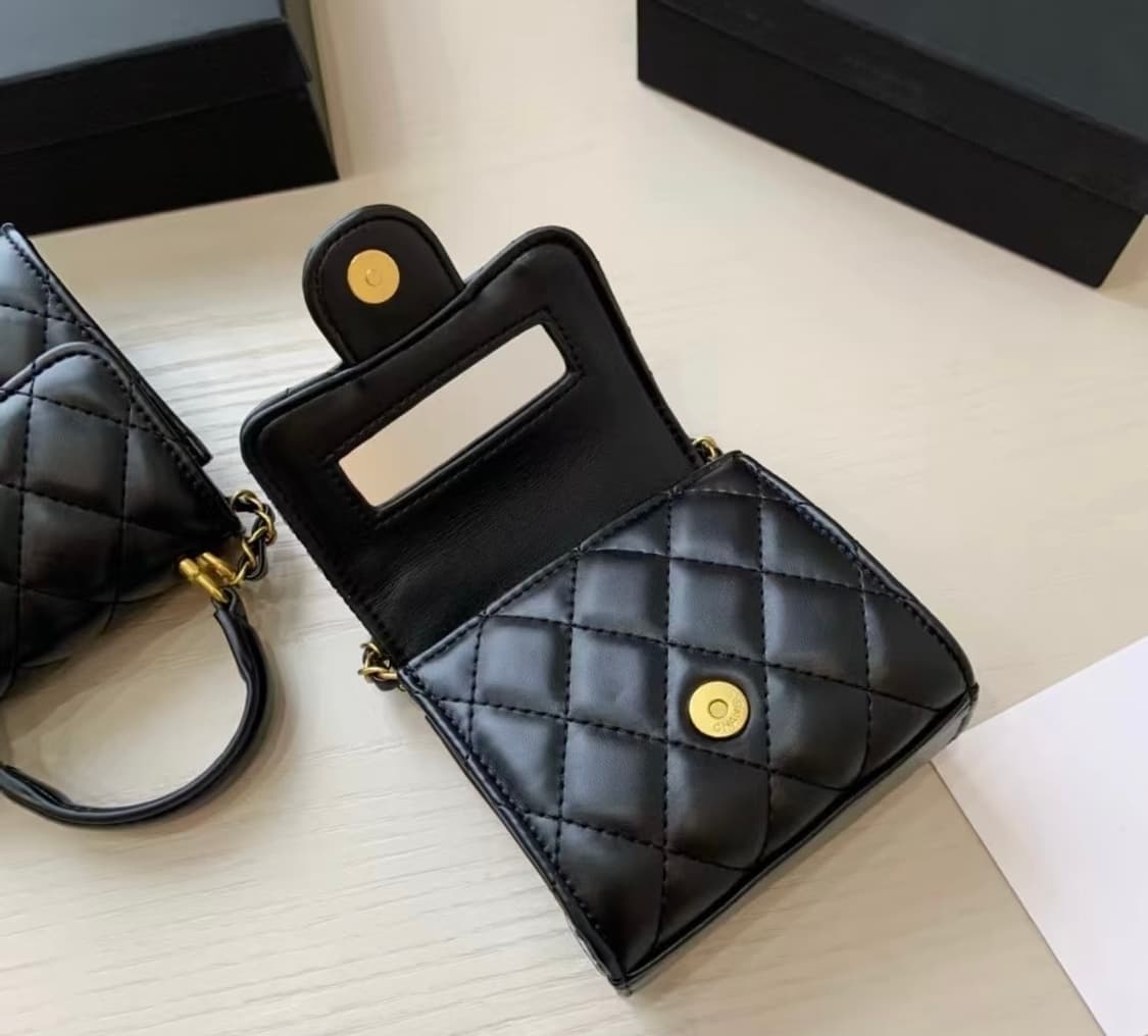 샤넬 뷰티 미니 탑핸들 크로스백 상품이미지3