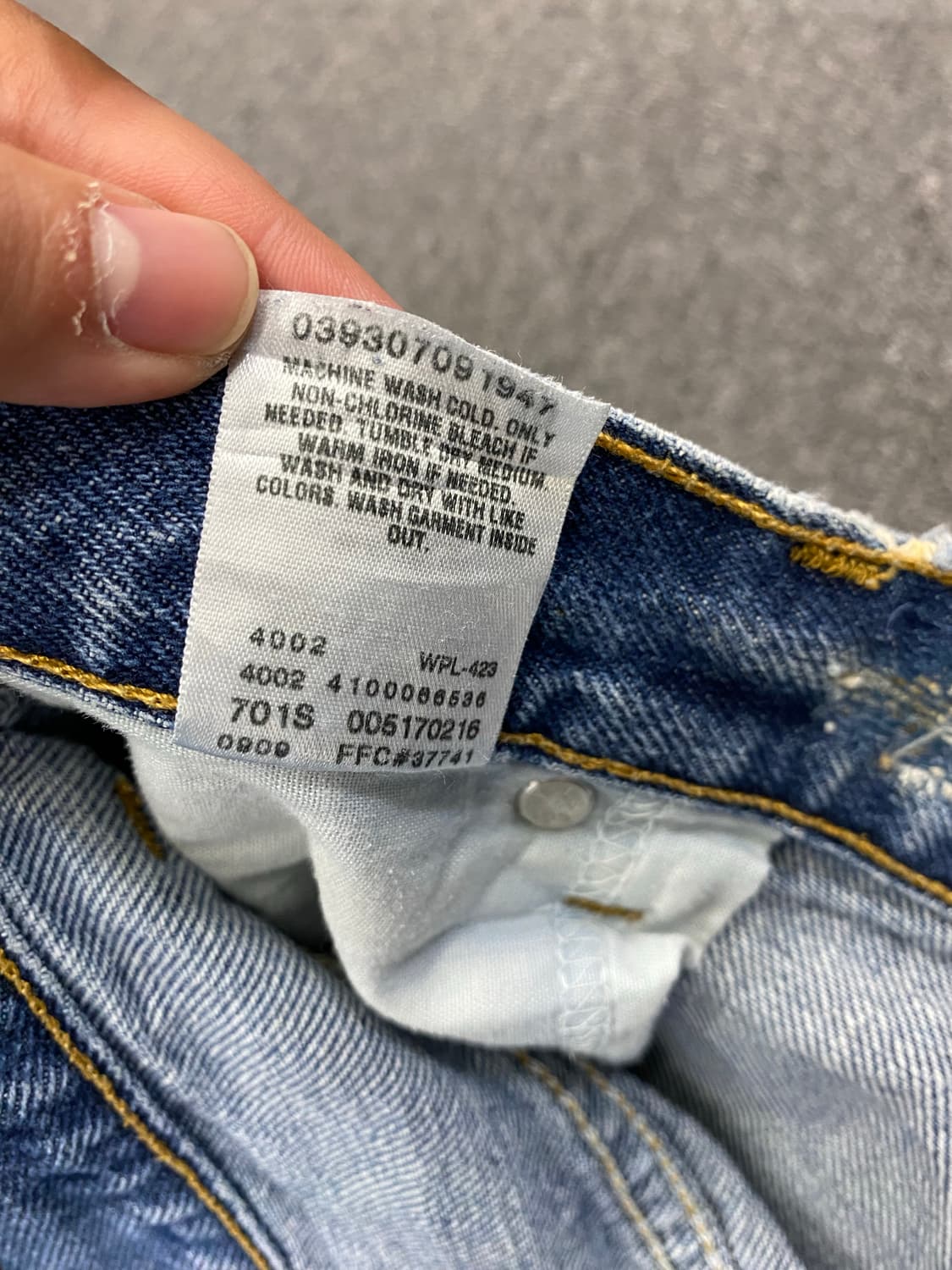00s Levis 리바이스 517 데님팬츠 상품이미지8