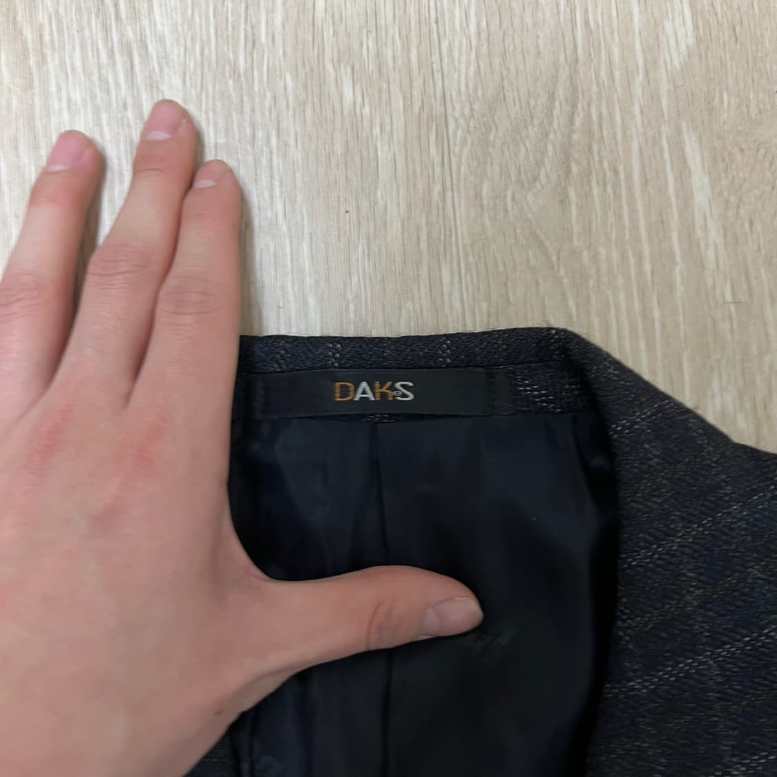 닥스 런던 남성 싱글 정장 자켓 M/95  상품이미지4