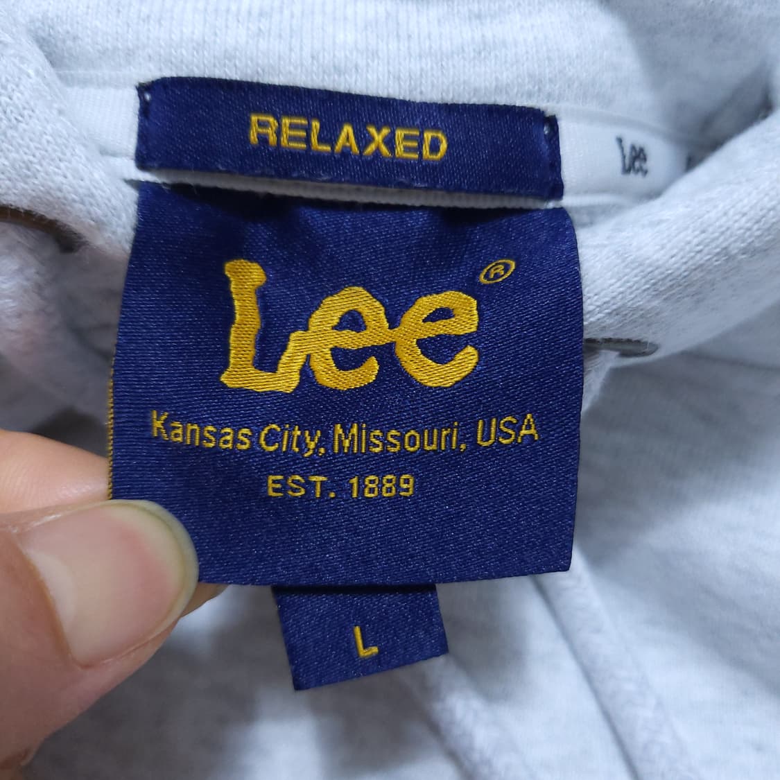 LEE 리 남성후드 L 0223 상품이미지7