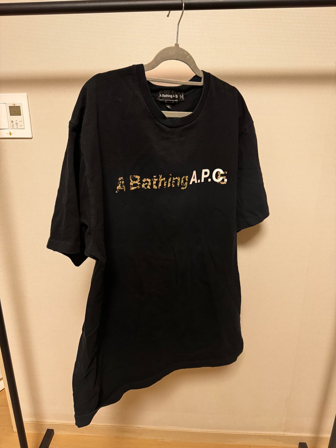 베이프XA.P.C 반팔티셔츠 (XL) 상품이미지1